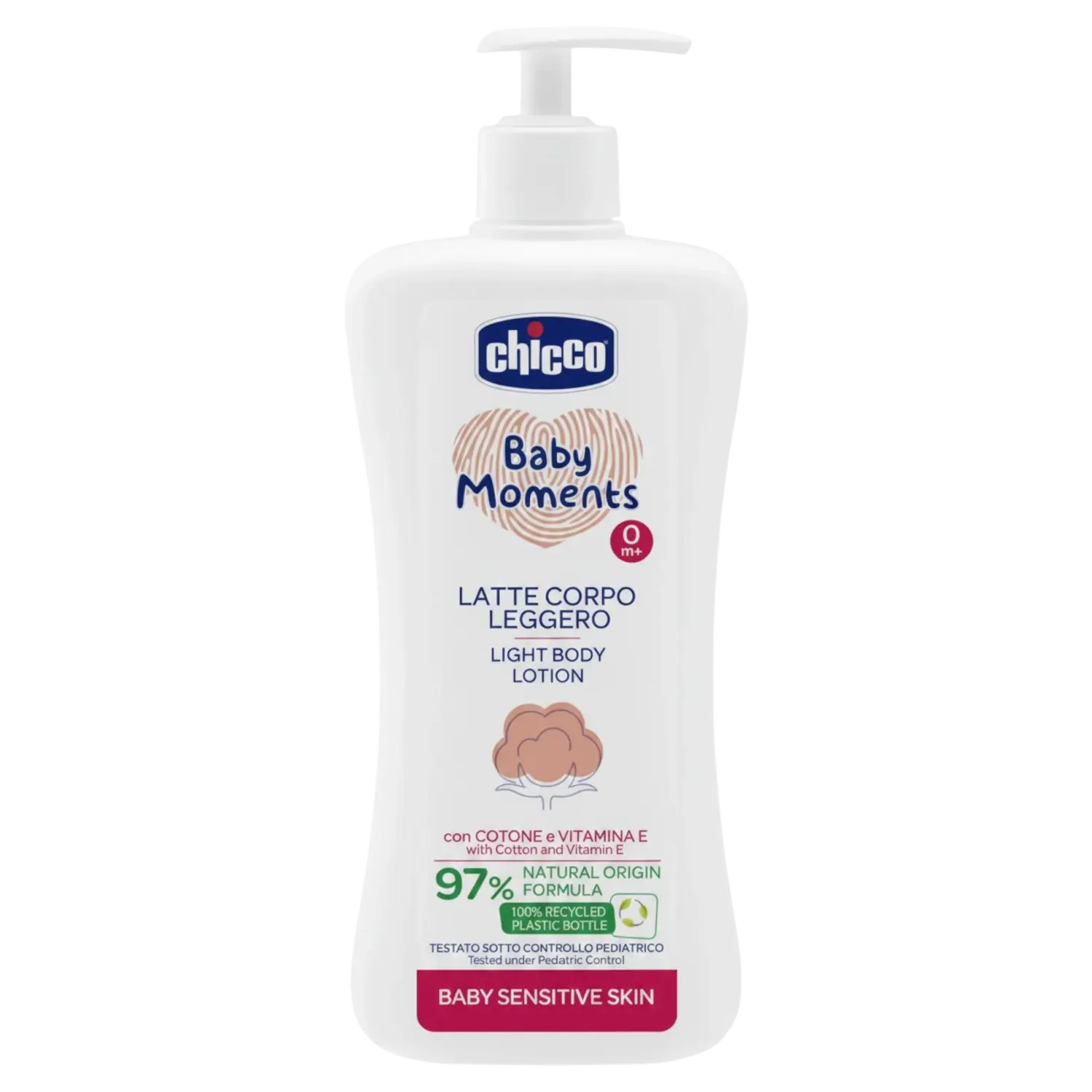 Chicco BM Биеийн тос 500мл /Sensitive skin/