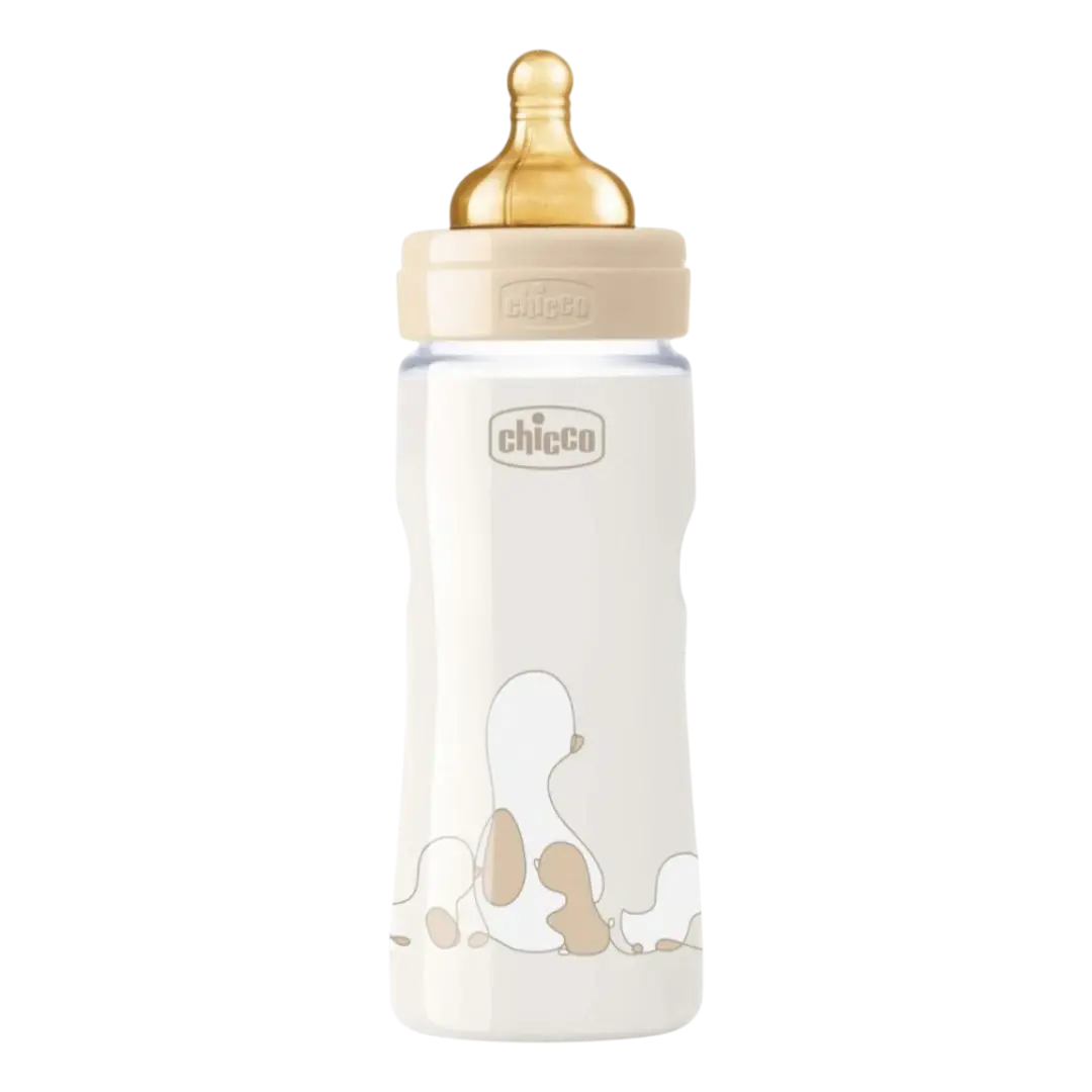 Chicco Угж латекс хуванцар 330мл хүү Original touch