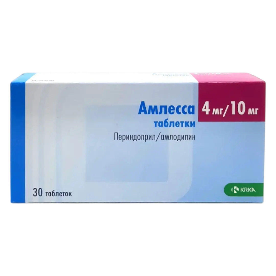 Амлесса 4мг/10мг №30 шахмал
