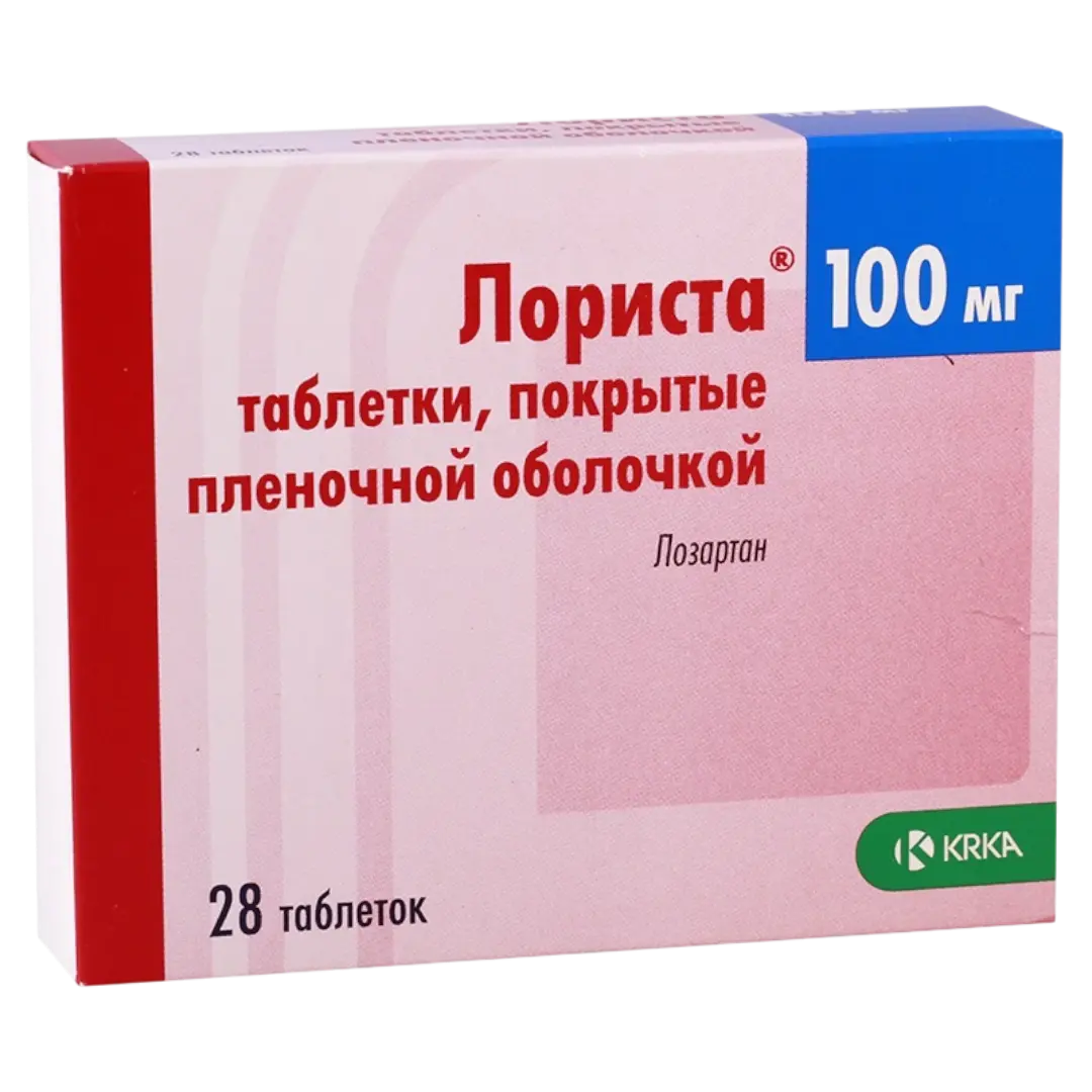Лориста 100мг №28 бүрхүүлтэй шахмал