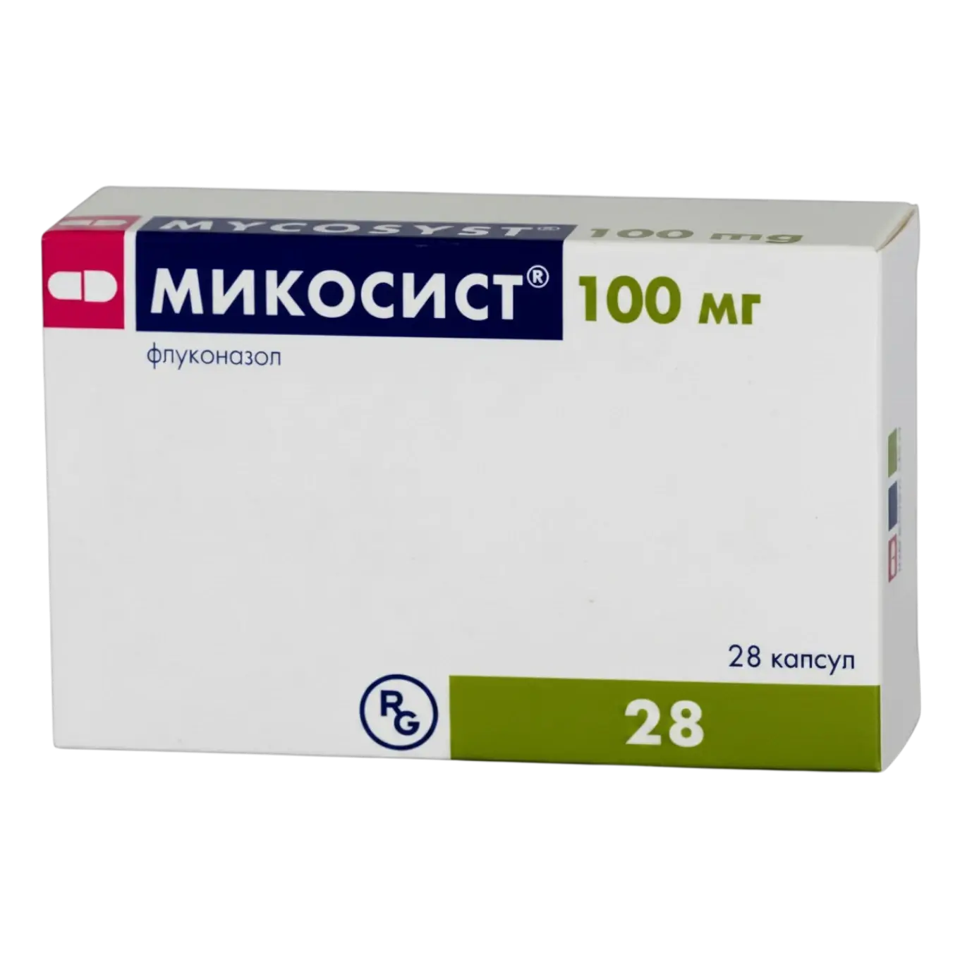 Микосист 100мг №28 капсул Gedeon Richter