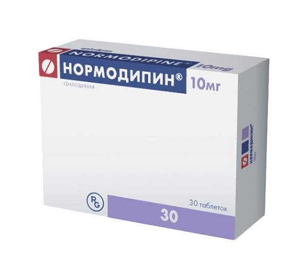 Нормодипин 10мг №30 шахмал