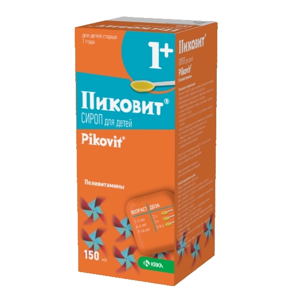 Пиковит 150мл сироп