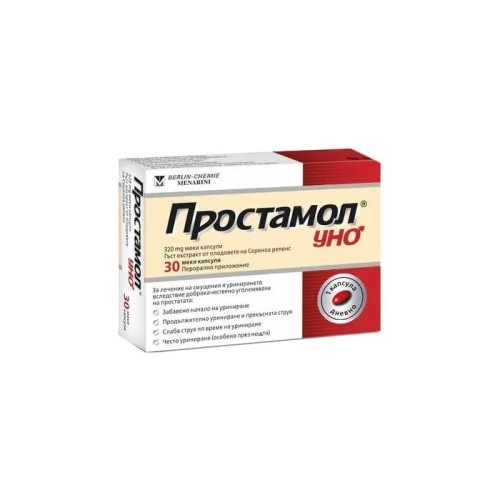 Простамол уно 320мг №30 шахмал