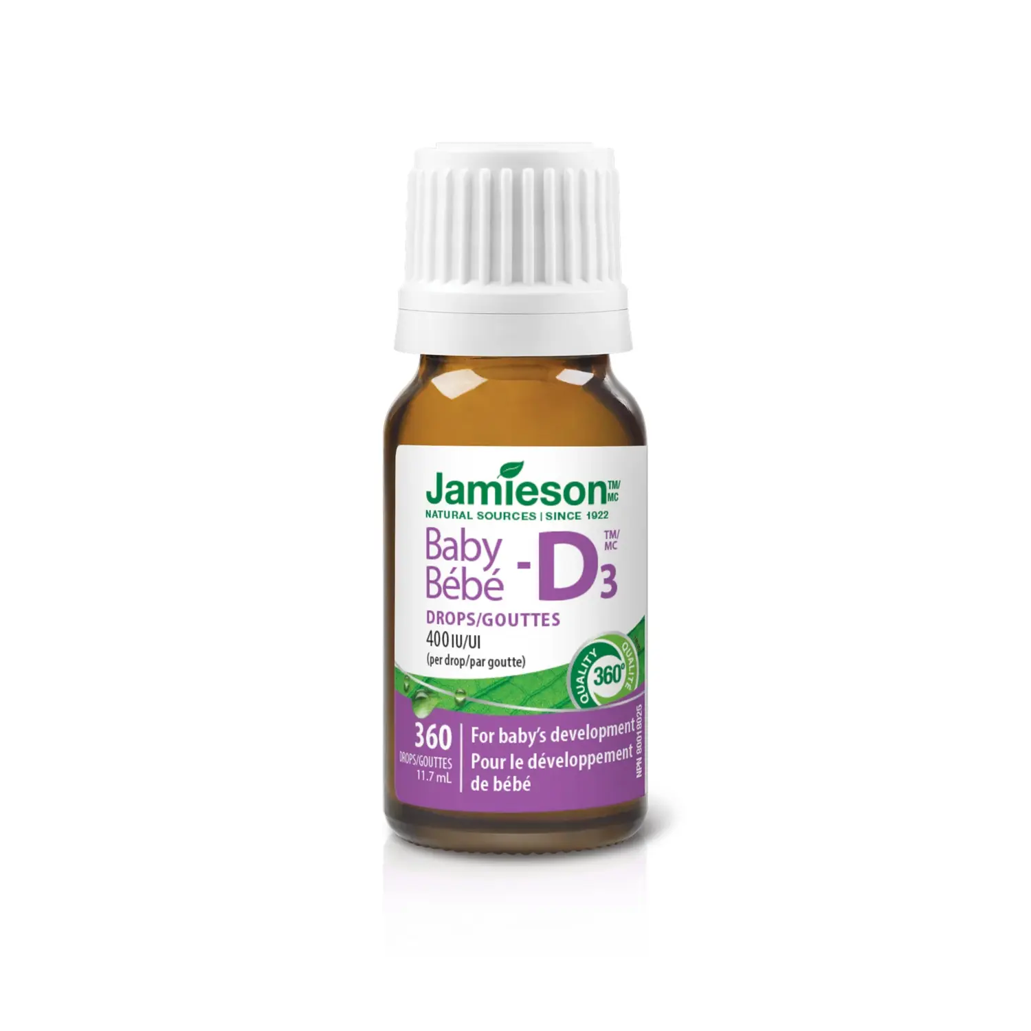 Jamieson Хүүхдийн Д3 дусал 400IU №1