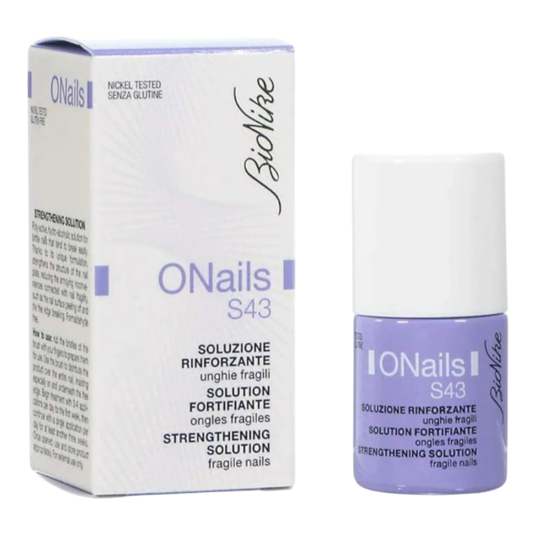 BioNike ONails S43 strengthening solution fragile nails 11ml