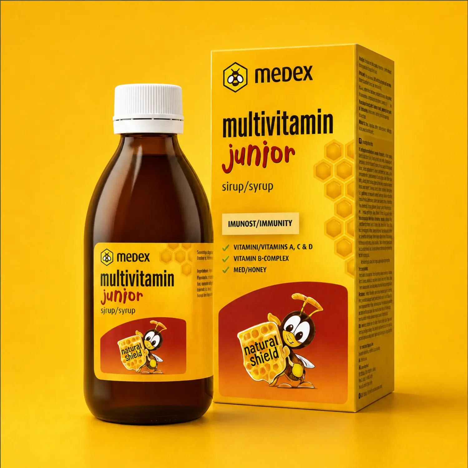 Medex Хүүхдэд зориулсан мультивитамин Сироп 150мл /Multivitamin Junior Syrup/