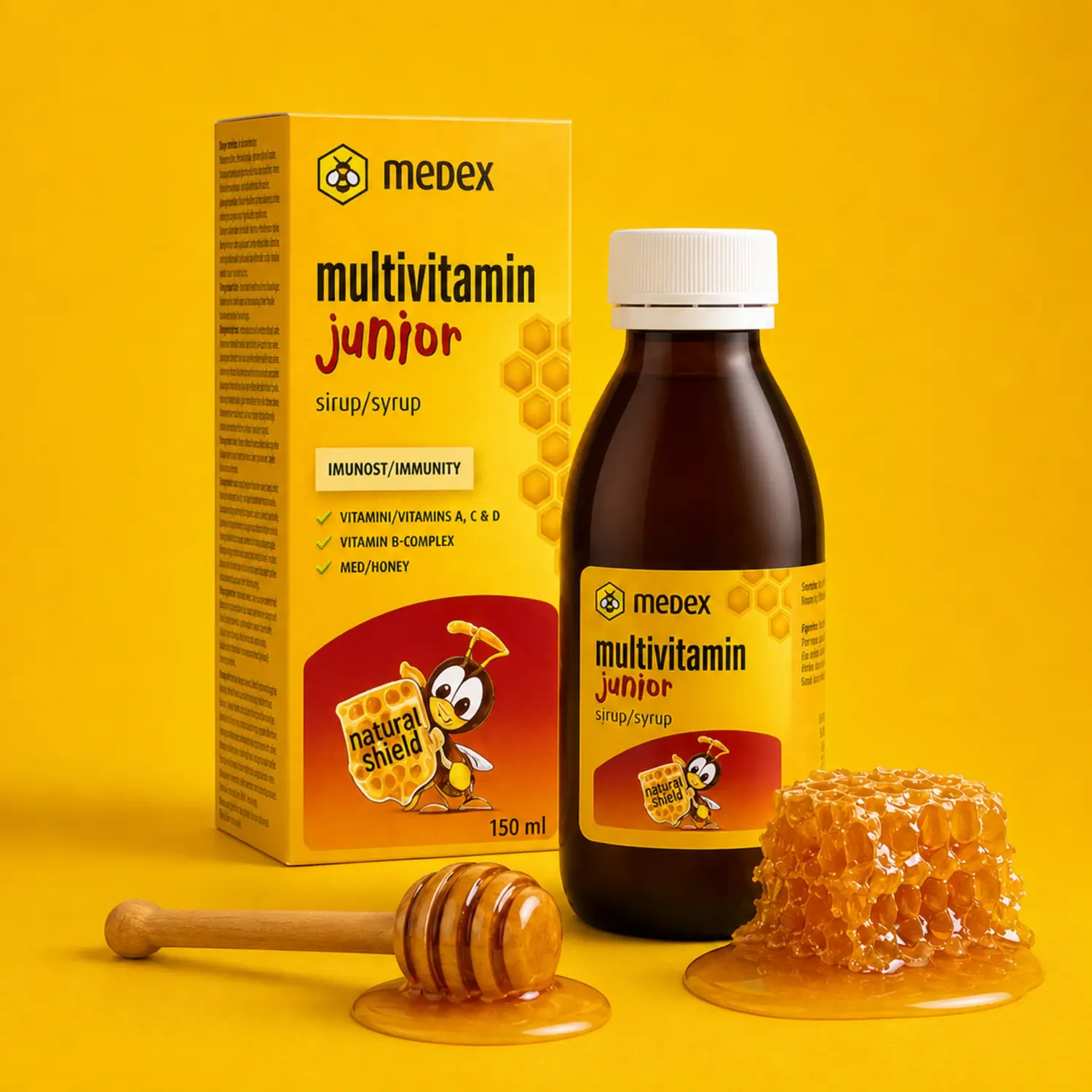 Medex Хүүхдэд зориулсан мультивитамин Сироп 150мл /Multivitamin Junior Syrup/