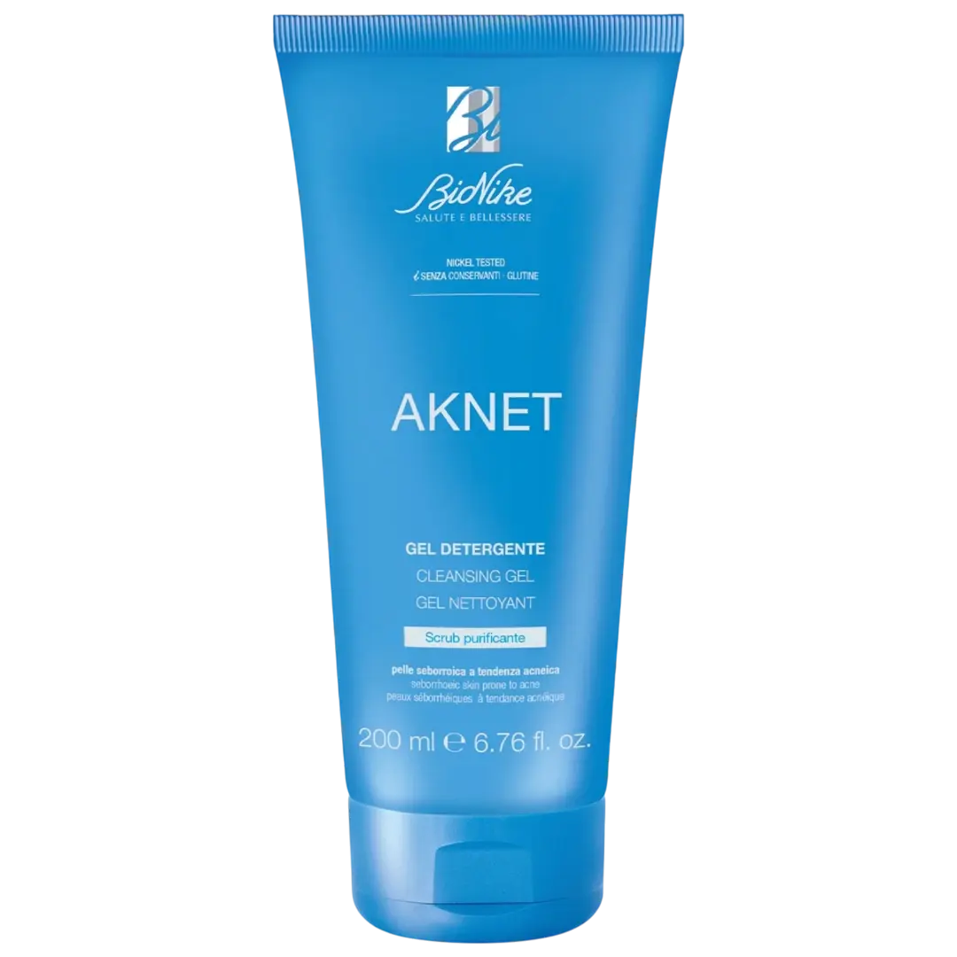 BioNike Aknet Cleansing gel seborrheic skin prone to acne tube 200ml