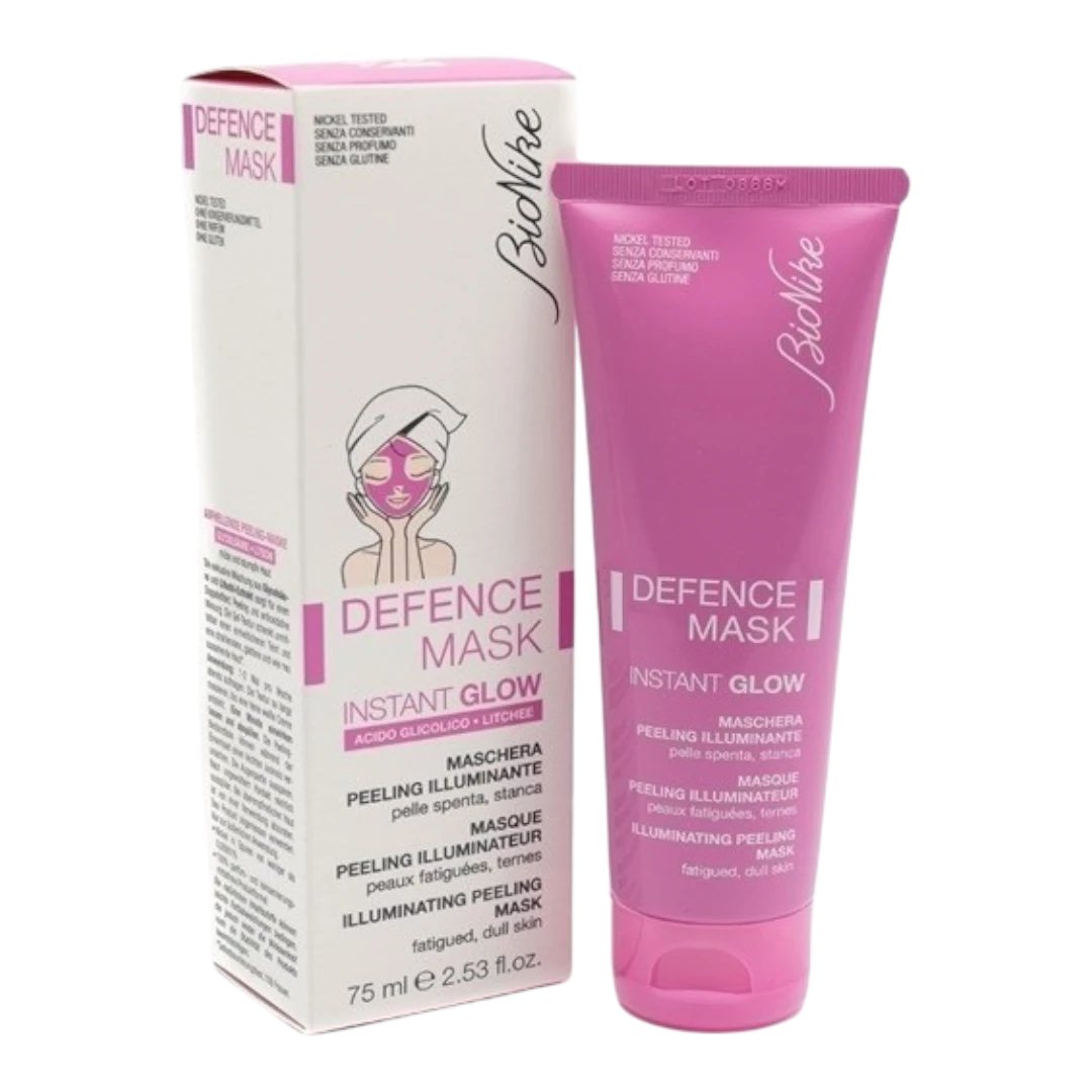 BioNike Defence Mask Instant glow illuminating peeling mask tube 75ml