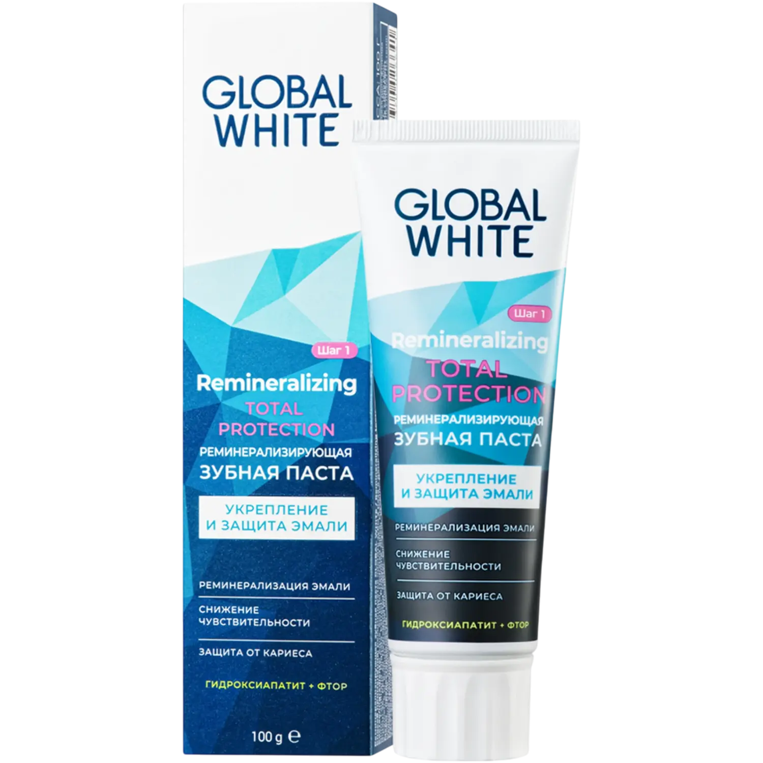 Global White Шүдний ОО эрдэсжүүлэх 100гр /Remineralizing/