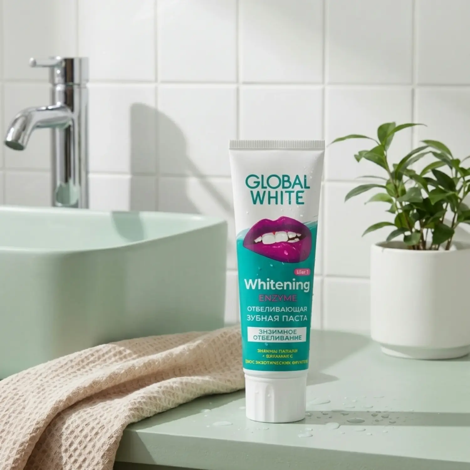 Global White Шүдний ОО энзим 100гр /Enzyme/