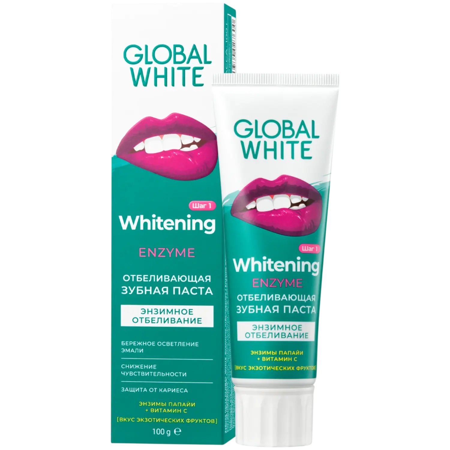 Global White Шүдний ОО энзим 100гр /Enzyme/