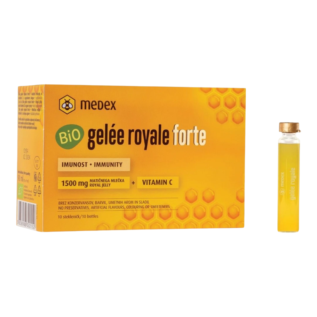 Medex Био Жилий Роял Форте 9мл шингэн №10 /Bio Gelée Royale Forte, Phials/