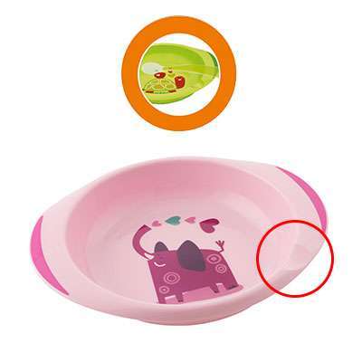 Chicco Таваг хуванцар 12m+ №2 улаан