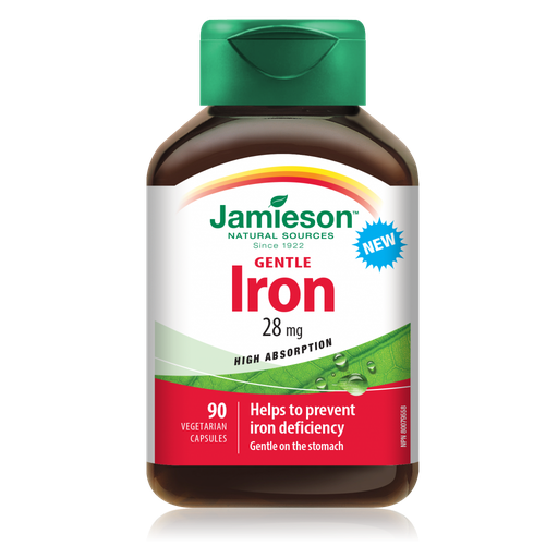 Jamieson Төмөр GENTLE IRON 28мг №90