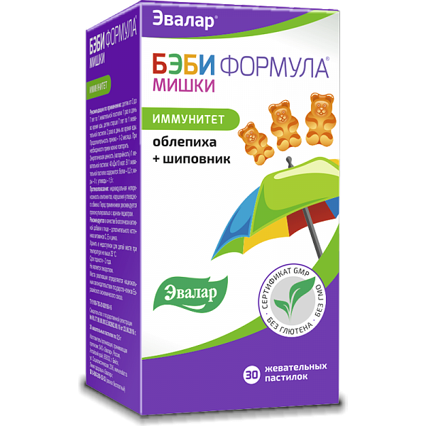 Бэби формула мишки иммунитет №60 Мазаалай фарм