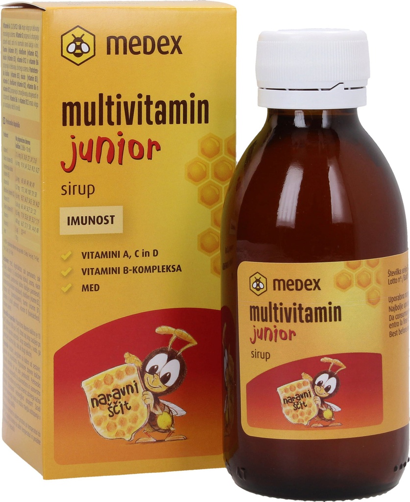 Medex Хүүхдэд зориулсан мультивитамин Сироп 150мл /Multivitamin Junior Syrup/