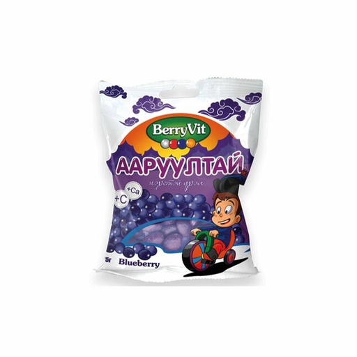 [500011] BerryVit Нэрстэй үзэмтэй үрэл 60гр Монос хүнс - Монос Хүнс ХХК