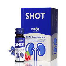 [500283] Vitos Shot Бөөр хамгаалах 20мл №15 Монос хүнс - Монос Хүнс ХХК