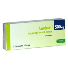 [100026] Азибиот 500мг №3 бүрхүүлтэй шахмал KRKA - KRKA d.d., Novo Mesto (SVN)