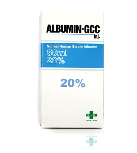 [100087] Альбумин 20%-50мл Монгол Эм Импекс Концерн Exclusive - Green Cross Corporation (KOR)