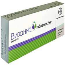 [100344] Визанна 2мг №28 бүрхүүлтэй шахмал Bayer Pharma - Bayer pharma AG (DEU) ашиглахгүй