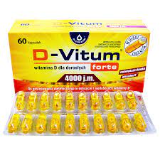 [200142] Витум Д3 форте 4000 ОУН №60 капсул Монфа Трэйд - Монфа трейд ХХК