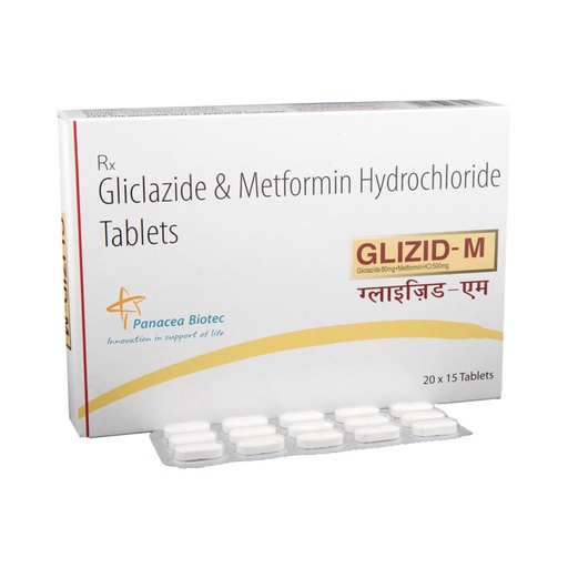 [100452] Глизид М 80мг №10 шахмал Ази фарма - Азифарма ХХК