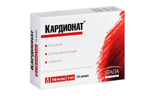 [100681] Кардионат 100 мг/мл 5мл №10 тарилгын уусмал Ленус мед - Ленус мед ХХК