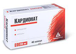[100682] Кардионат 250мг №40 капсул Ленус мед - Ленус мед ХХК