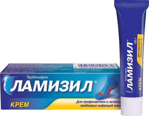 [100821] Ламизил 1%-15гр крем GlaxoSmithKline - Haleon Венгрия /GlaxoSmithKline Pharmaceuticals S.A (GBR)/