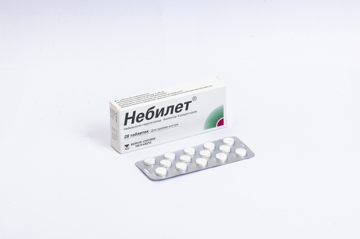 [101096] Небилет 5мг №14 шахмал Berlin Chemie - Berlin-Chemie