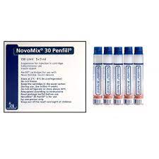 [101147] Новомикс 30 Пенфилл 100 ОУН/мл-3мл №5 тарилгын суспенз Novo nordisk - Novo Nordisk A/S (DNK)