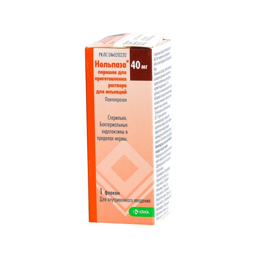 [101273] Пантопразол 40мг №1 тарилгын уусмал