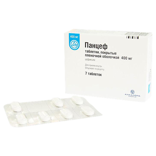 [101275] Панцеф 400 мг №7 капсул Очир Буянт - Ленус мед ХХК