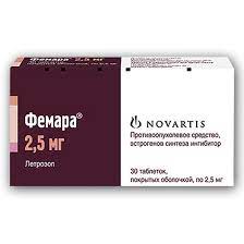 [101695] Фемара 2.5мг №30 бүрхүүлтэй шахмал Novartis - Novartis Pharma Stein AG (CHE)