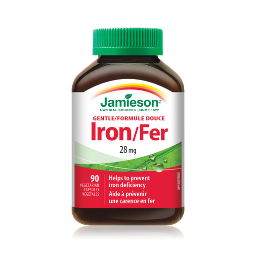 [200509] Jamieson Төмөр GENTLE IRON 28мг №90 - Jamieson Laboratories Ltd (CAN)