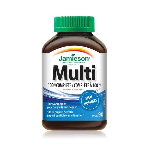 [200483] Jamieson 100% COMPLETE MULTIVITAMIN | MEN №90 капсул - Jamieson Laboratories Ltd (CAN)