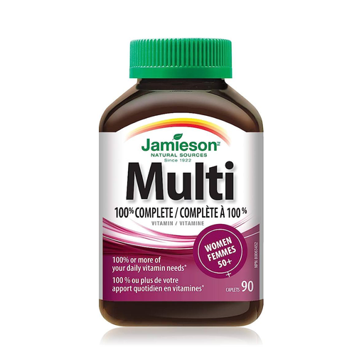 [200485] Jamieson 100% COMPLETE MULTIVITAMIN | WOMEN 50+ №90 капсул - Jamieson Laboratories Ltd (CAN)