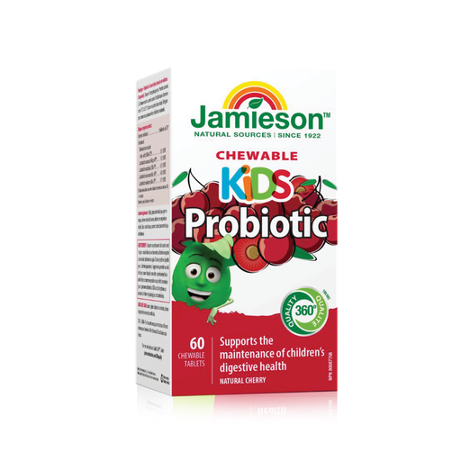 [200512] Jamieson зажилдаг пробиотик PROBIOTIC | KIDS | CHEWABLE №60 - Jamieson Laboratories Ltd (CAN)