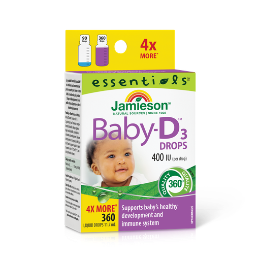 [200511] Jamieson Хүүхдийн Д3 дусал 400IU №1 Exclusive - Jamieson Laboratories Ltd (CAN)