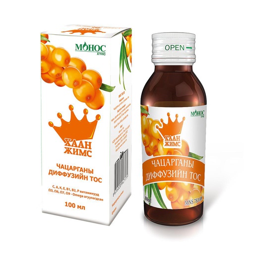 [502060] Хаан жимс Чацарганы цэвэр тос 50мл Монос хүнс - Монос Хүнс ХХК