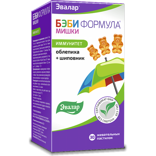 [200431] Бэби формула мишки иммунитет №60 Мазаалай фарм - Эвалар