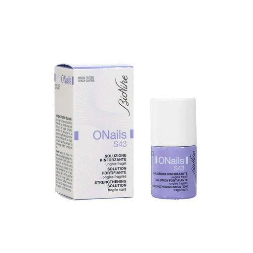 [502192] BioNike ONails S43 strengthening solution fragile nails 11ml Exclusive - ICIM International S.r.l. (IT)