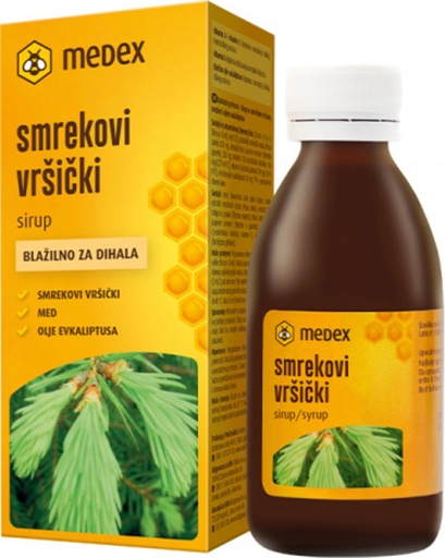 [200691] Medex Спраус типс 150мл сироп /Spruce Tips Syrup/ Exclusive - Medex D.O.O