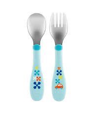 [700473] Chicco Халбага сэрээ хүү Metal cutlery 18m+ Exclusive - ARTSANA S.p.A (IT)