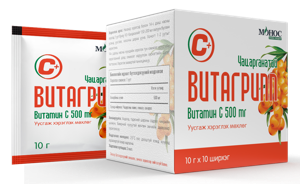 [200541] Витагрипп чацарганатай 500мг №10 Монос фарм - Монос фарм ХХК