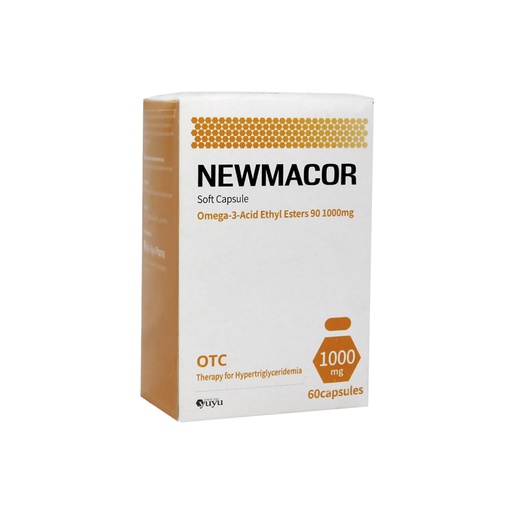 [103334] Ньюмейкор Омега 3 1000мг №60 капсул Вэлл Бий - Вэлл Бий ХХК