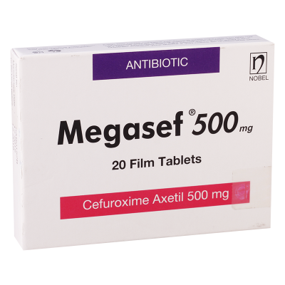 [103761] Мегасеф 500мг №20 бүрхүүлтэй шахмал Nobel - Nobel Ilac Sanayii Ve Ticaret A.S (TUR)